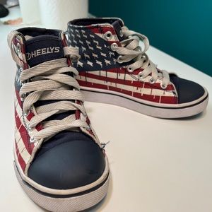 Heelys high top American Flag